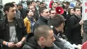 Protest în faţa Ministerului Sănătăţii, faţă de decizia de desfiinţare a Spitalului Odobeşti