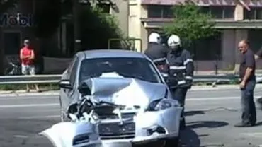 Cluj: Trei turiști francezi, implicați într-un accident rutier la intrarea în Gherla