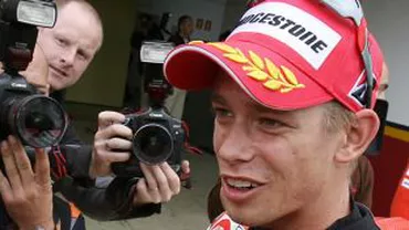 MotoGP: Casey Stoner, pe primul loc la Indianapolis
