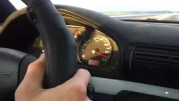 A fost filmat cu 300 la oră între Gilău și Câmpia Turzii (VIDEO)