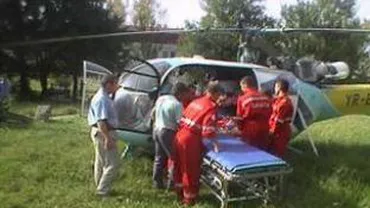 Dâmbovița: Un muncitor este grav rănit după ce a căzut de pe o schelă metalică în timp ce lucra