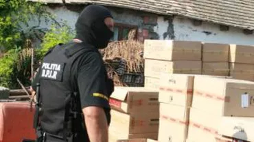 Suceava: Focuri de armă pentru prinderea a doi contrabandiști care transportau 100.000 de pachete cu țigări