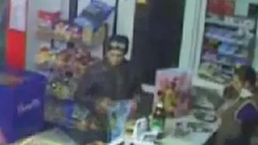 Galați: Jaf armat, surprins de camerele de supraveghere (VIDEO)