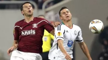 Europa League: Rapid - Legia, 0-1. Sporting - FC Vaslui, 2-0. Seară neagră pentru români în Europa