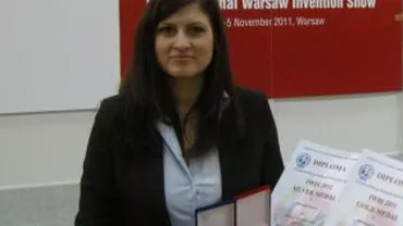 O orădeancă a fost medaliată cu aur la salonul de inventică din Varșovia pentru descoperirea secretului tinereții