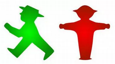 Omulețul de pe semafor împlinește 50 de ani. VEZI istoria semnelor "stop" și "mergi"