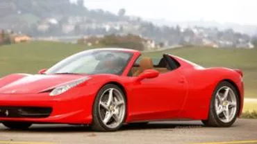 Ferrari lansează în România modelul 458 Spider: 10 români au comandat mașina de peste 220.000 de euro