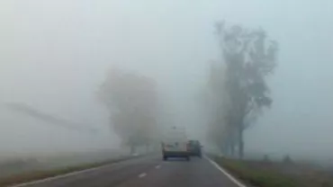 Avertizare nowcasting ANM: Condiții de ceață în partea de vest a țării