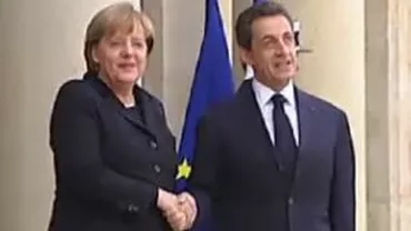 Angela Merkel şi Nicolas Sarkozy au un plan pentru salvarea zonei euro: Cer schimbarea tratatului UE