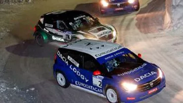 Alain Prost pe Dacia Lodgy conduce la general clasamentul Trofeului Andros