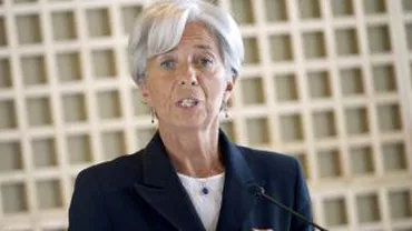 Lagarde: Estimările FMI referitoare la creşterea economiei mondiale vor fi aproape sigur revizuite în scădere