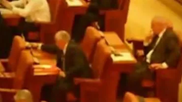 Cei opt parlamentari care au votat la două mâini, suspendați o zi din plen