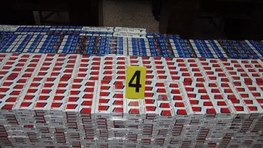 Circa 2.000 de pachete de țigări au fost confiscate la granița cu Bulgaria