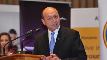 Traian Băsescu susține o declarație de presă la Palatul Cotroceni, la ora 17:15