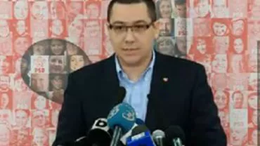 Ponta: Vom iniția și vom participa la un pact național pentru sănătate