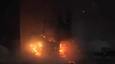 Incendiu în Maramureș: O casă a ars din temelii din cauza unui scurtcircuit la instalaţia electrică