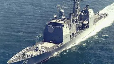 Un crucişător cu sistem anticrachetă a ancorat în Portul Constanţa: Nava USS Vell Gulf va participa timp de trei zile la exerciţii