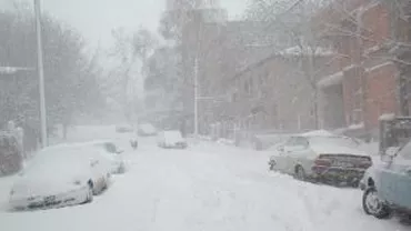 Ger în toată țara: Minus 26 de grade la Întorsura Buzăului și minus 22 în Capitală