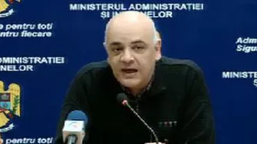 Raed Arafat, la sediul MAI: Am decis dislocarea unor ambulanțe speciale cu caracteristici militare (VIDEO)