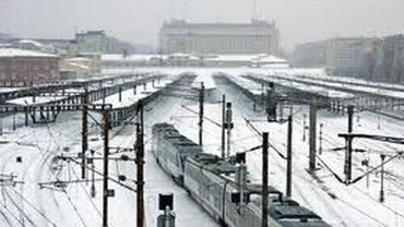 Nouă jucători de la Oțelul Galați, blocați într-un tren înzăpezit lângă Buzău