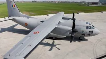 Ministerul Apărării: Două aeronave militare C-27 J SPARTAN transportă ajutoare pentru localităţile din Vrancea