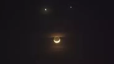 Fenomen astronomic spectaculos: Jupiter și Venus s-au aliniat (VIDEO)