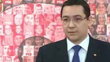 Liderul PSD, Victor Ponta: Premierul Ungureanu îmi stârnește un sentiment de solidaritate, încearcă să facă ceva