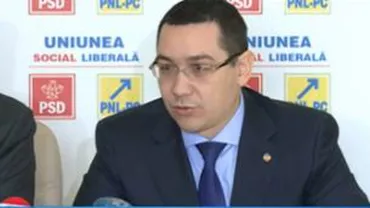 USL cere modificarea legii electorale. Ponta: Trebuie să existe o responsabilitate clară la numirea parlamentarilor
