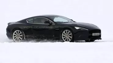 Succesorul lui Aston Martin DB9, surprins în premieră la teste (FOTO)