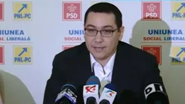 Ponta: USL va propune candidatura lui Robert Negoiță la Primăria Sectorului 3. Sperăm că vom câștiga toate cele 6 sectoare