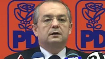 Emil Boc: Vasile Blaga va conduce campania PDL pentru alegerile locale