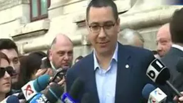 Victor Ponta: Intenţia mea este ca FMI să plece din România cu scrisoarea de intenţie semnată de noul Guvern