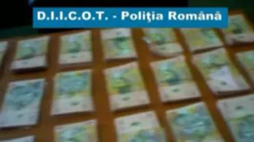 O rețea de falsificatori de bani, destructurată de procurorii DIICOT (VIDEO)