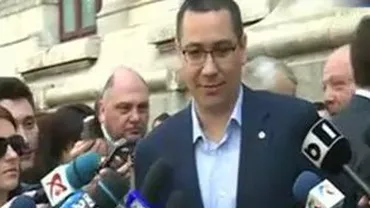 Ponta: Doresc ca scrisoarea de intenție către FMI să fie aprobată în prima ședință de Guvern