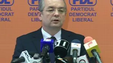 Emil Boc: PDL va depune o moțiune simplă împotriva ministrului „Xerox” al Educaţiei, în prima şedinţă a Camerei Deputaţilor