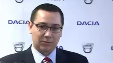 Victor Ponta, la Uzina Dacia: M-am înscris să primesc primul model electric produs de Renault - Dacia