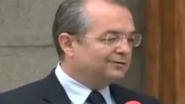 Emil Boc: Președintele nu participă la ședința Colegiului Director al PDL. Vom avea o analiză rațională și responsabilă a situaţiei din partid