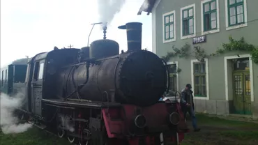 Mocanița din Teaca circulă din nou la 17 ani după închiderea liniei
