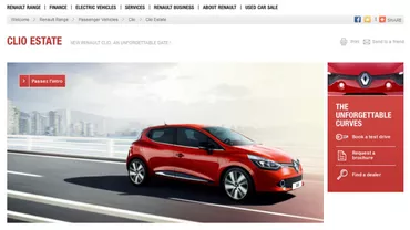 Renault Clio 2013, în prima imagine ”scăpată” pe internet (FOTO)