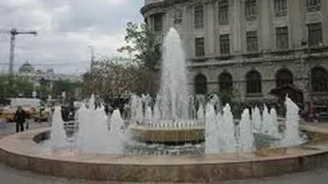 Lucrările de reamenajare a fântânii de la Arhitectură, începute cu proteste ale ONG-iștilor