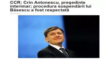 REVISTA PRESEI - Marți, 10 iulie: Decizia CCR privind suspendarea președintelui Traian Băsescu și vremea caniculară – principalele teme