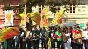 Cavaleri, domniţe şi negustori, la Festivalul Medieval de la Sighişoara (VIDEO)
