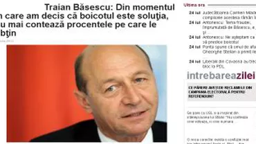 REVISTA PRESEI – Marţi, 24 iulie: PDL ia în calcul boicotarea referendumului. Moneda națională atinge un nou maxim istoric - principalele subiecte