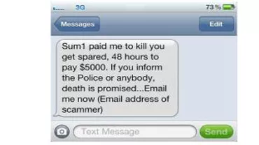 ”Plătește sau mori” - Amenințările cu moartea, cea mai nouă formă de escrocherie prin SMS și e-mail