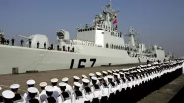 O navă de război chineză a acostat în Portul Constanța: Fregata poate fi vizitată de publicul larg