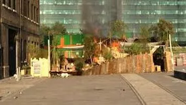 Casa Noii Zeelande din compelxul olimpic afectată de un incendiu: 300 de persoane, evacuate