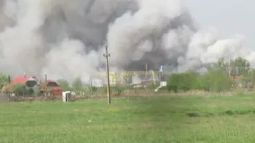 Anchetă după incendiul de la depozitele vămii din Capitală: Un inspector vamal a fost reţinut