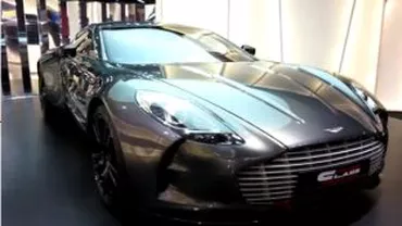 Aston Martin de 3 milioane de dolari: Model extrem de rar din ediția limitată One-77 Q-Series, de vânzare în Dubai (VIDEO)