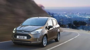 Ford România începe să trimită 1.600 de automobile B-Max către Germania și Belgia, prin CFR Marfă