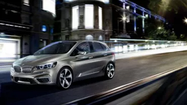 BMW Concept Active Tourer, dezvăluit oficial. MPV-ul hibrid va debuta la Paris (VIDEO)